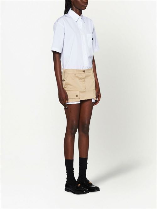 Gonna con logo MIU MIU | MG19391UPXF0065